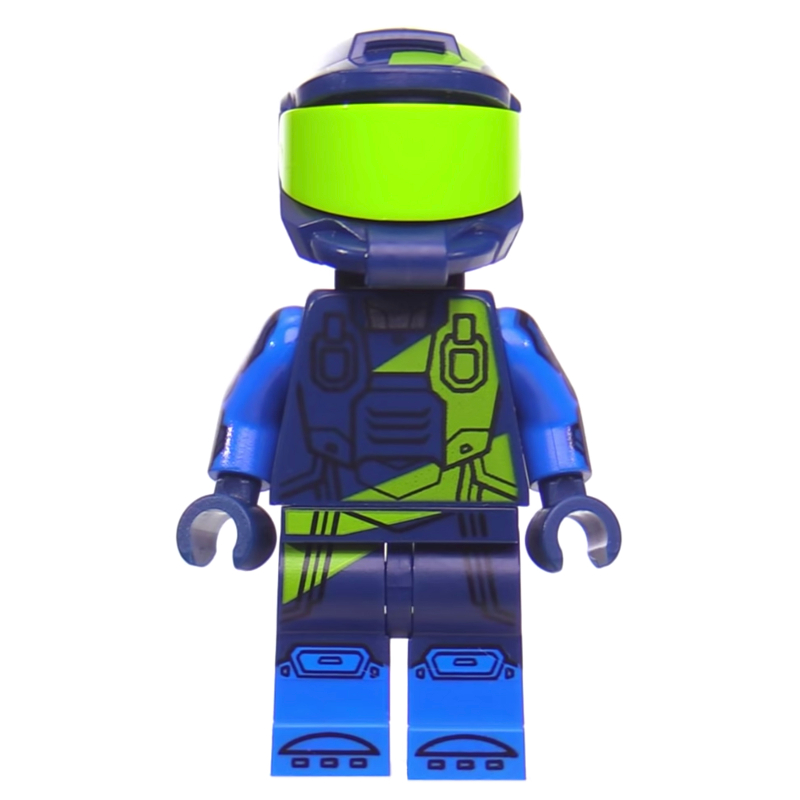 Rex Dangervest, combinaison spatiale avec support de cou (Rex Dangervest, Spacesuit with Neck Bracket)