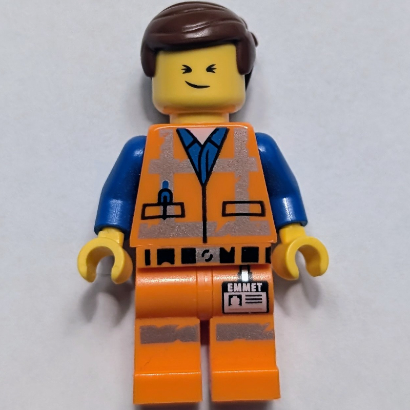 Emmet, tenue usée, yeux heureux / fermés (Emmet, Worn Outfit, Happy / Closed Eyes)