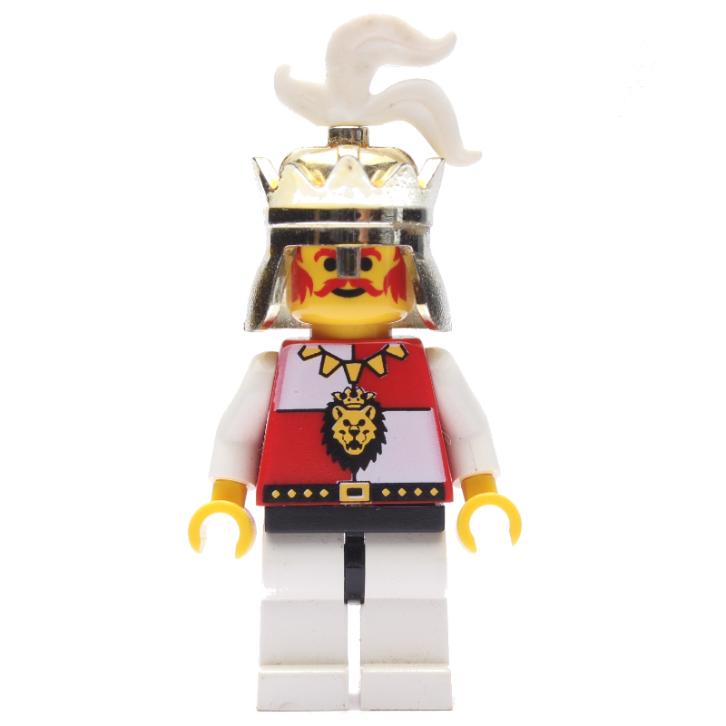 Roi (chevaliers royaux) - jambes blanches, hanches noires (King (Royal Knights) - White Legs, Black Hips)