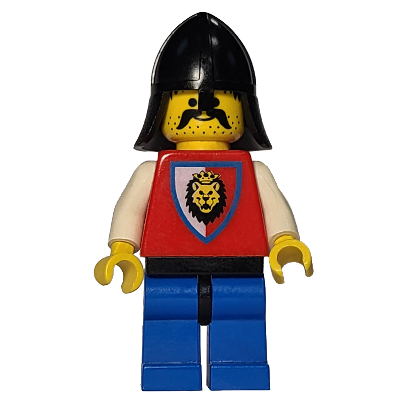 Chevalier (chevaliers royaux) - jambes bleues, noir cou-protecteur (Knight (Royal Knights) - Blue Legs, Black Neck-Protector)