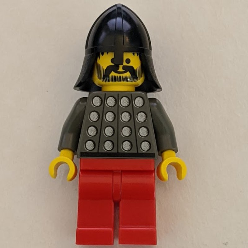 Chevalier (chevaliers d'effroi) - jambes rouges, hanches rouges (Knight (Fright Knights) - Red Legs, Red Hips)