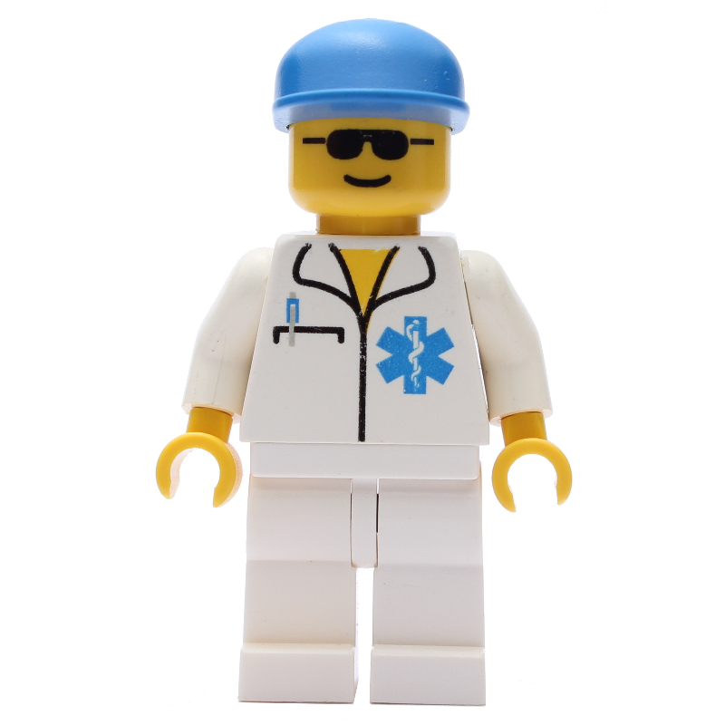 Médecin - emt étoile, casquette bleue (Doctor - EMT Star, Blue Cap)