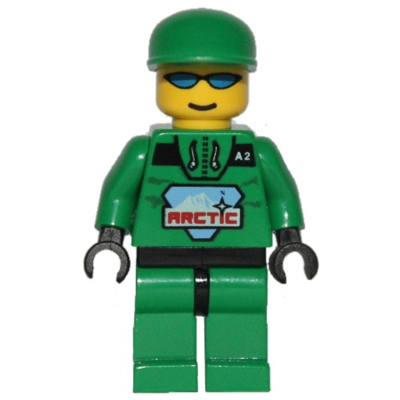 Équipage arctique, vert, casquette (Arctic Crew, Green, Cap)