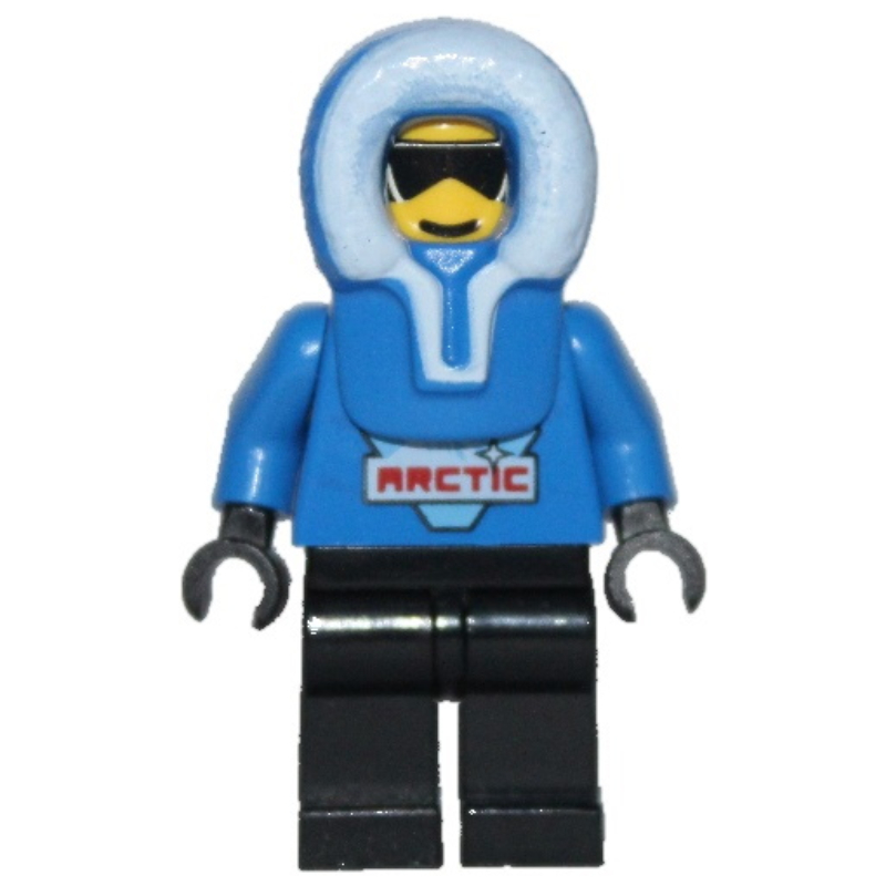 Équipage arctique, bleu, capuche (Arctic Crew, Blue, Hood)