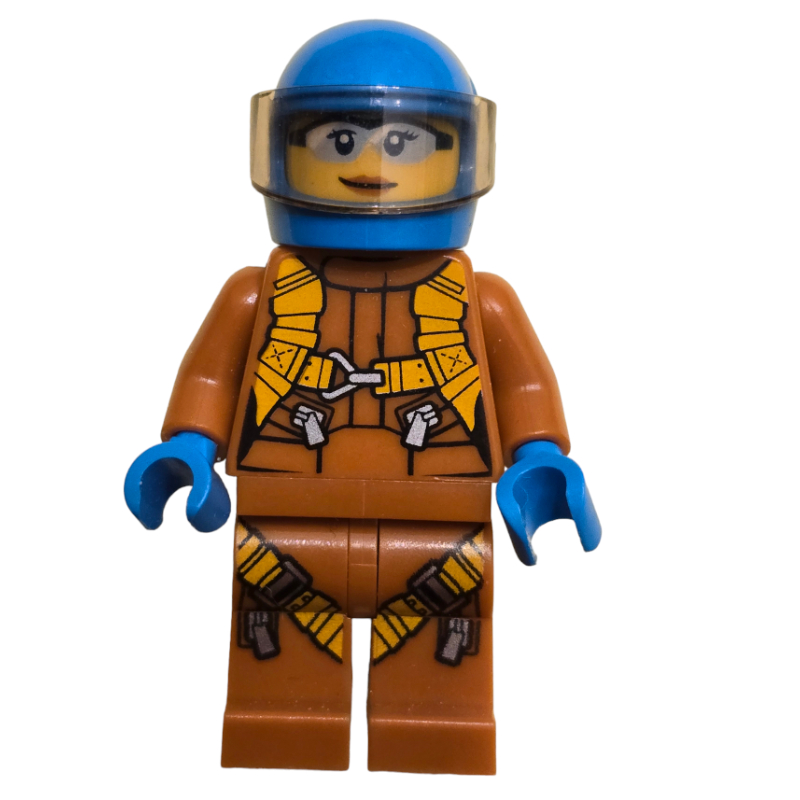 Explorateur arctique, pilote, casque azur foncé (Arctic Explorer, Pilot, Dark Azure Helmet)