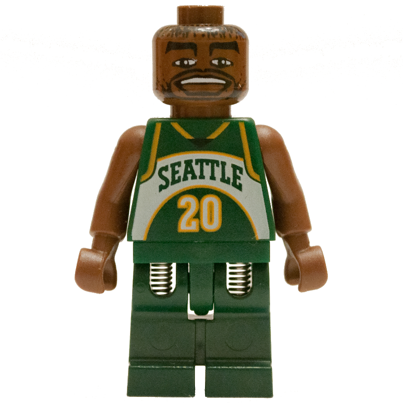 Gary Payton, Seattle Supersonics 20 # (Gary Payton, Seattle SuperSonics #20)