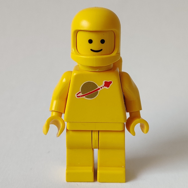 Homme de l'espace classique, jaune avec des réservoirs d'air (2446 casque) (Classic Spaceman, Yellow with Airtanks (2446 Helmet))