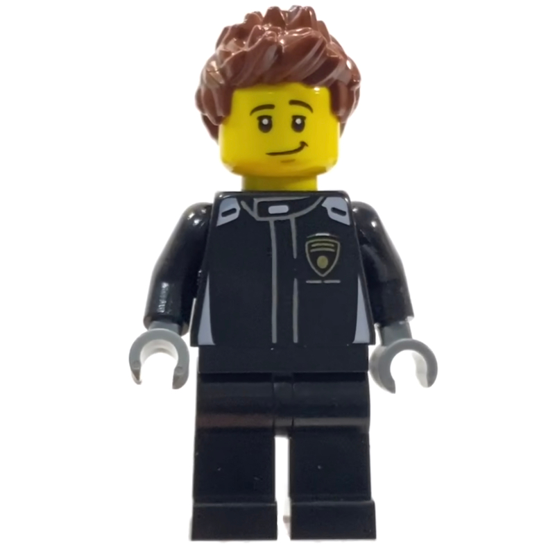 Pilote de course, torse noir, jambes noires, casque noir, lamborghini, homme (Race Driver, Black Torso, Black Legs, Black Helmet, Lamborghini, Male)