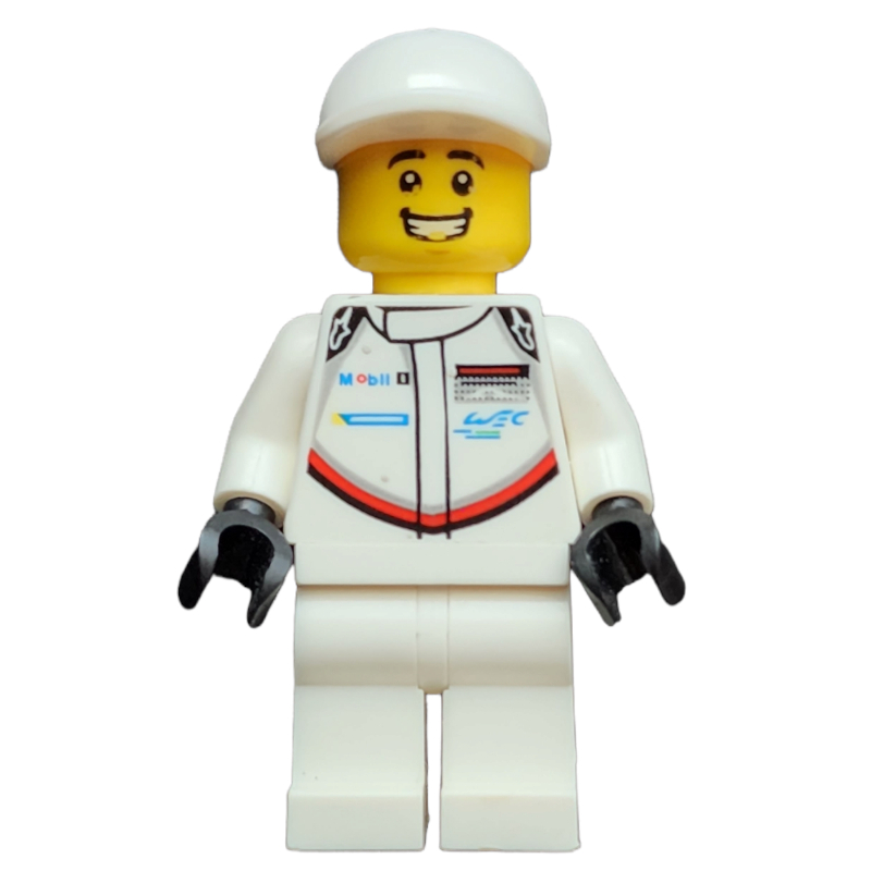 Ingénieur, porsche, torse blanc, jambes blanches (Engineer, Porsche, White Torso, White Legs)