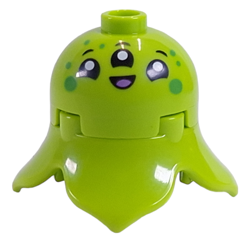 Alien, vert citron, grand (Alien, Lime, Large)