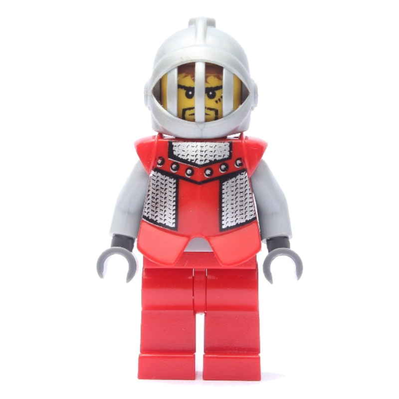 Chevalier (chevaliers royaume i) - jambes rouges, armure (Knight (Knights Kingdom I) - Red Legs, Armor)