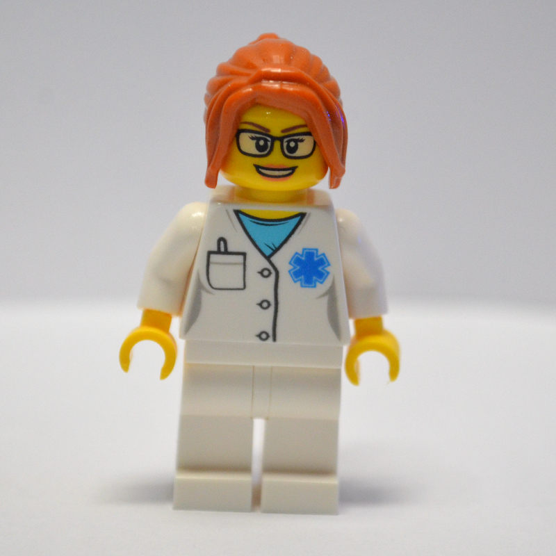 Médecin, cheveux orange (Doctor, Orange Hair)