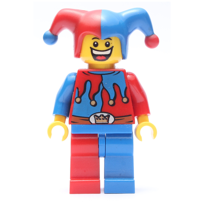 Bouffon, rouge et bleu (Jester, Red and Blue)