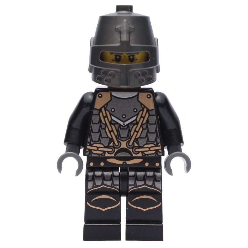 Chevalier - torse noir, jambes noires (Knight - Black Torso, Black Legs)