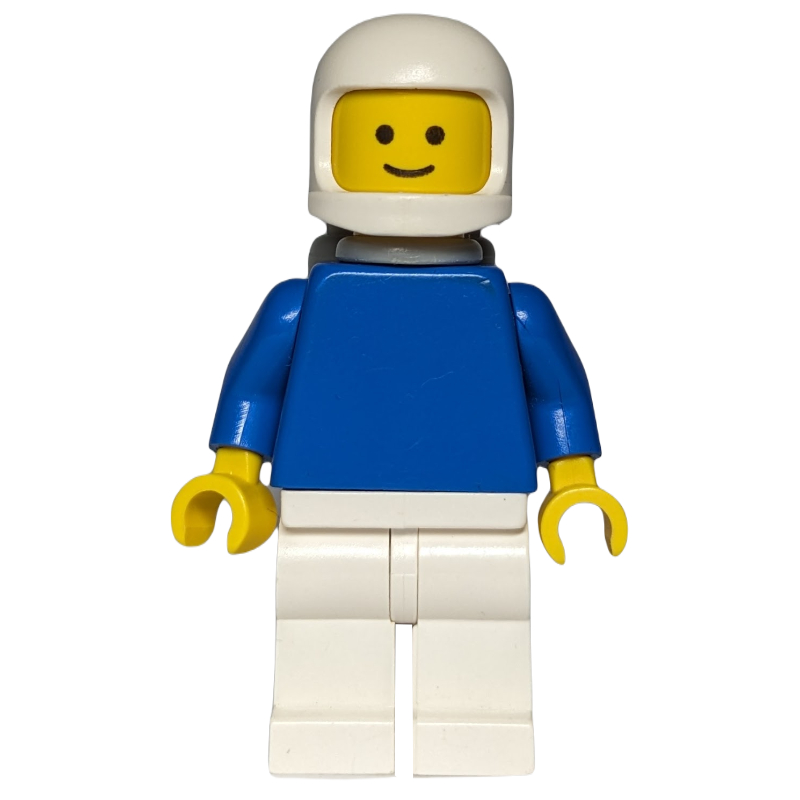 Garde côtière, torse bleu, jambes blanches, casque blanc, bouteilles d’air (Coast Guard, Blue Torso, White Legs, White Helmet, Airtanks)
