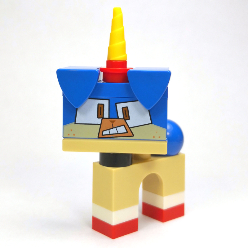 Chiotcorn, effrayé, yeux carrés (Puppycorn, Scared, Square Eyes)