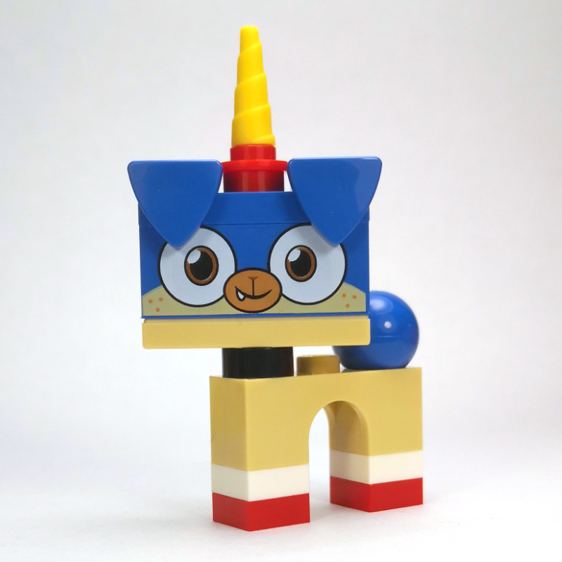 Chiotcorne, bouche fermée, sourire (Puppycorn, Closed Mouth, Smile)