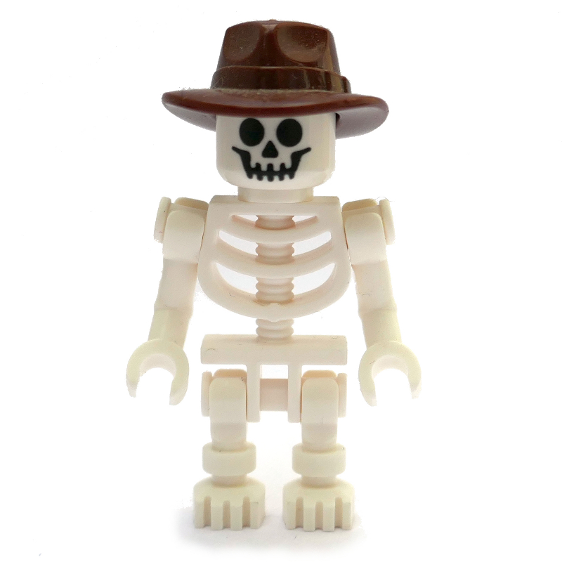 Squelette, face standard, fedora (Skeleton, Standard Face, Fedora)