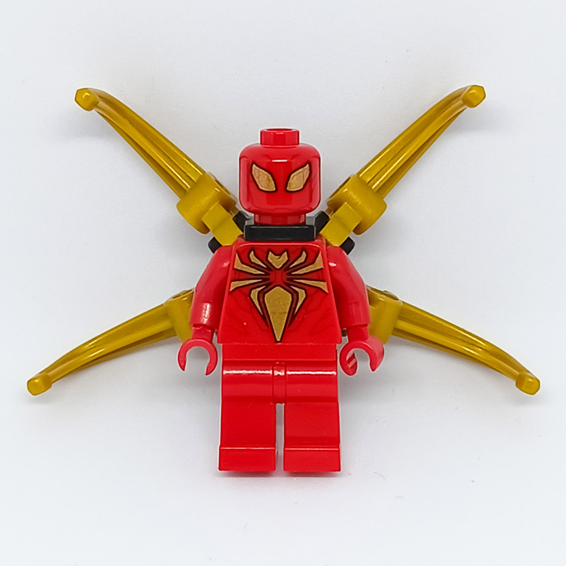 Araignée de fer avec support de cou et bras mécaniques en une seule pièce (Iron Spider with Neck Bracket and One-Piece Mechanical Arms)