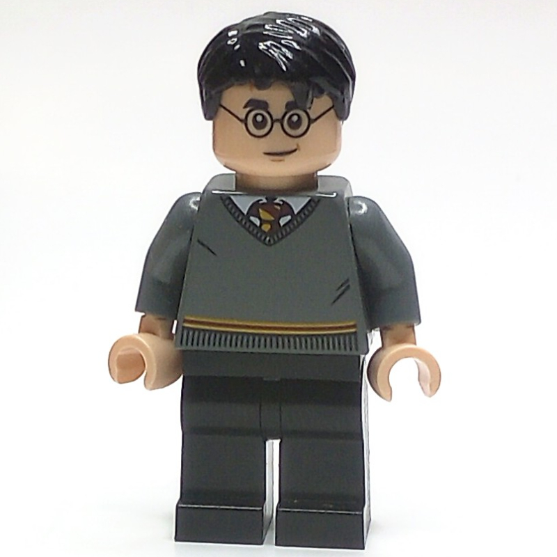 Harry Potter, pull de Gryffondor, jambes noires (Harry Potter, Gryffindor Sweater, Black Legs)