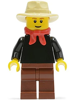 Prospecteur d'or, homme, sourcils brun rougeâtres (Gold Prospector, Man, Reddish Brown Eyebrows)