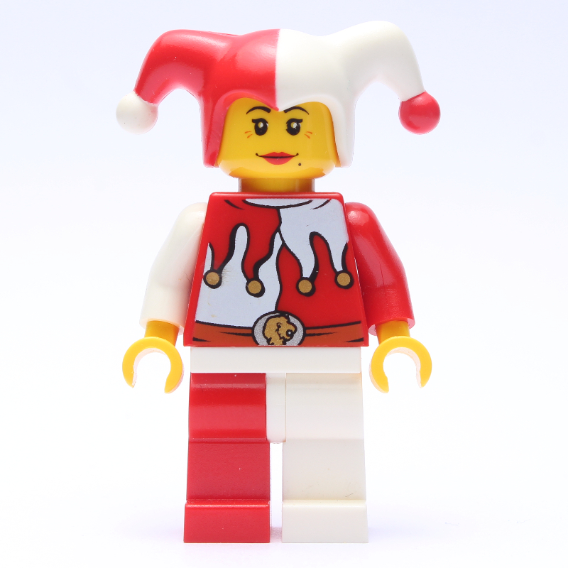 Bouffon, femme, rouge et blanc (Jester, Woman, Red and White)