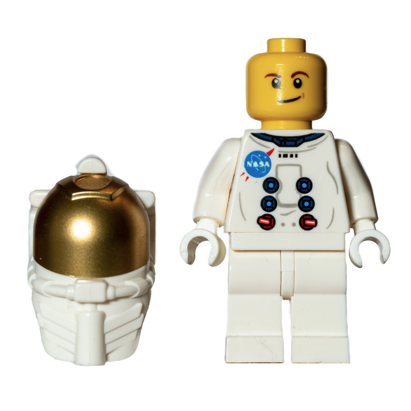 Nasa apollo 11 astronaute - sourire tordu (NASA Apollo 11 Astronaut - Crooked Smile)