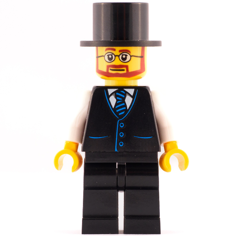 Torse noir, jambes noires, chapeau haut de forme noir (Black Torso, Black Legs, Black Top Hat)