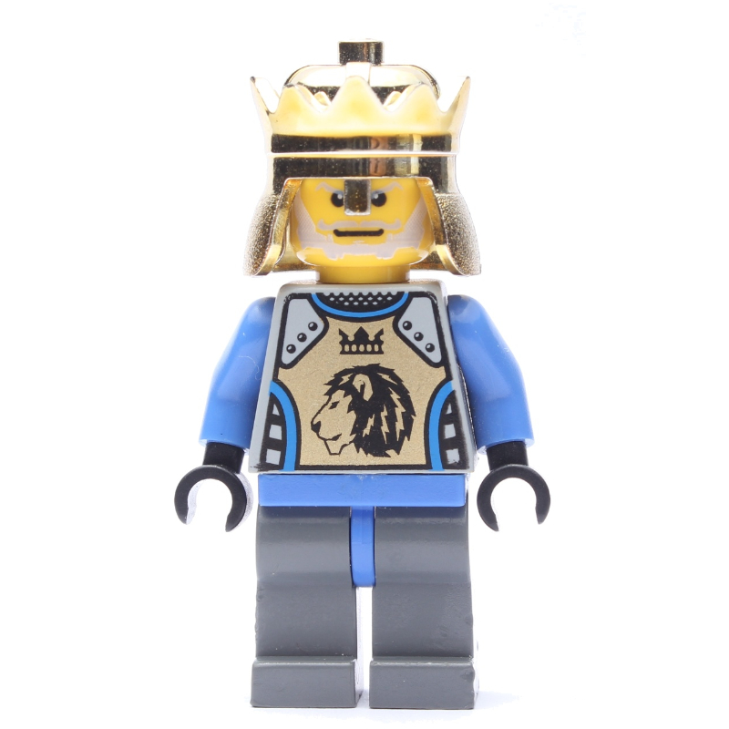 Roi mathias, armure d'or, couronne d'or (King Mathias, Gold Armor, Gold Crown)