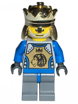 Roi mathias, armure d'or, couronne d'or (King Mathias, Gold Armor, Gold Crown)