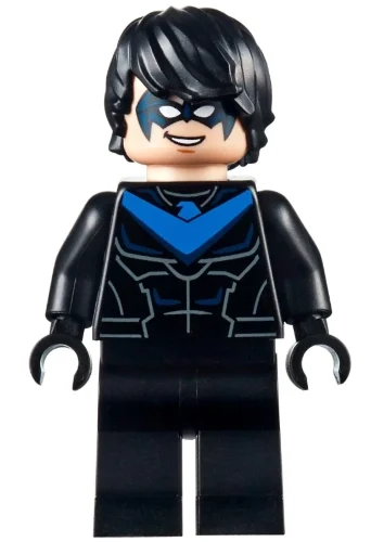 Nightwing avec masque d'œil bleu foncé (Nightwing with Dark Blue Eyemask)