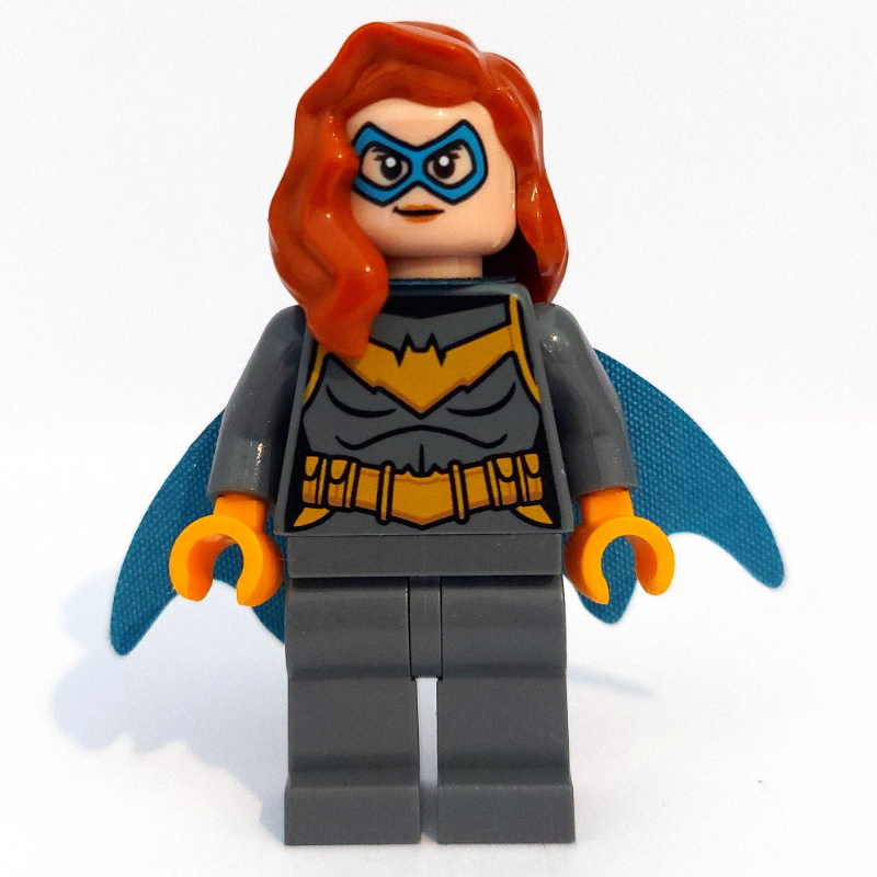 Batgirl, costume gris bleuté foncé, masque oculaire bleu (Batgirl, Dark Bluish Gray Suit, Blue Eyemask)