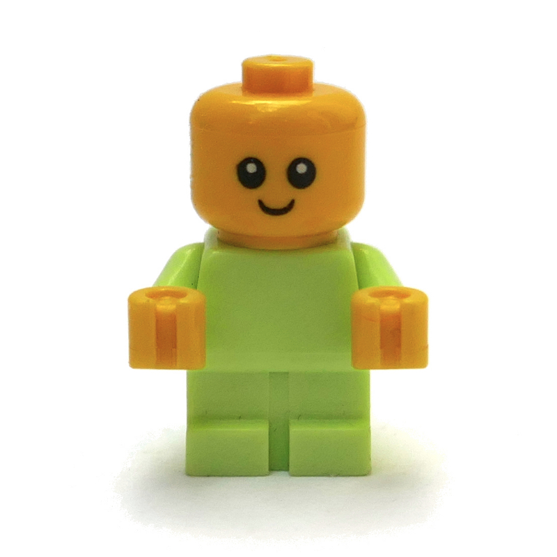 Bébé, corps vert jaune (Baby, Yellowish Green Body)