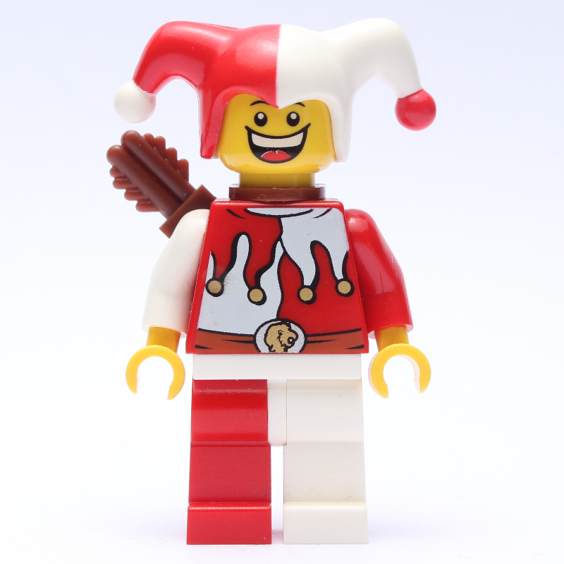 Bouffon, rouge et blanc, carquois (Jester, Red and White, Quiver)