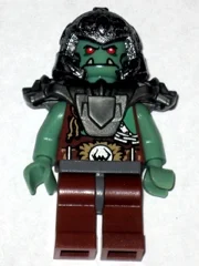 Troll guerrier 3 avec armure d'épaule (orc) (Troll Warrior 3 with Shoulder Armor (Orc))