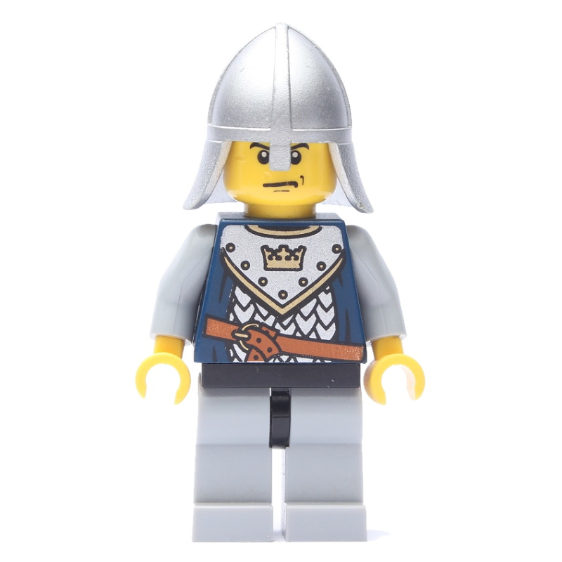 Chevalier, bleu foncé, casque (Knight, Dark Blue, Helmet)