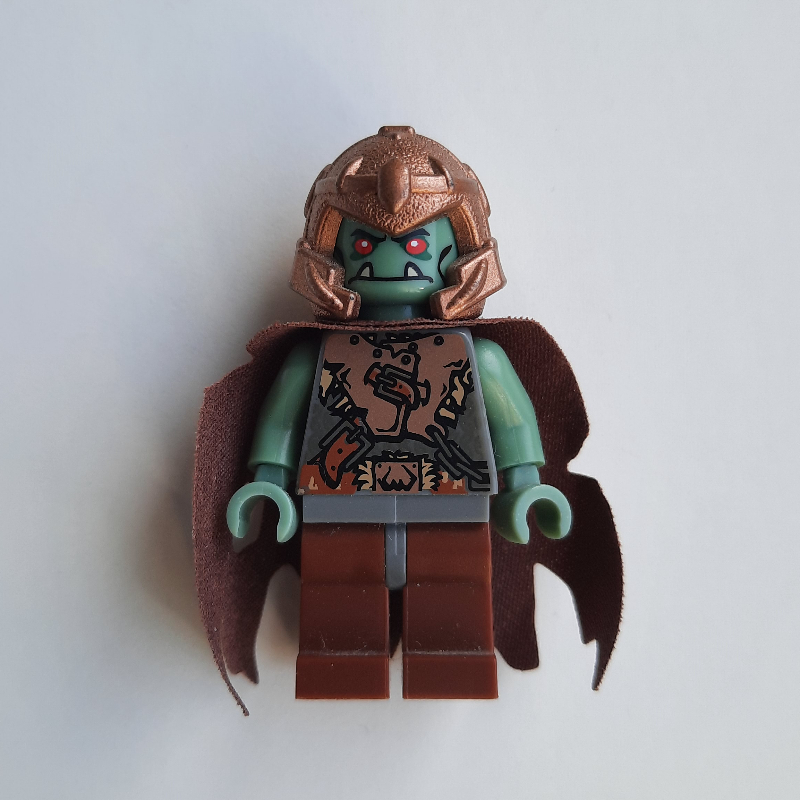 Troll guerrier 7 avec cape (orc) (Troll Warrior 7 with Cape (Orc))