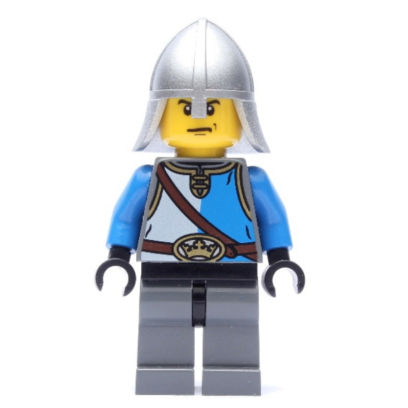 Chevalier, bleu, casque (Knight, Blue, Helmet)
