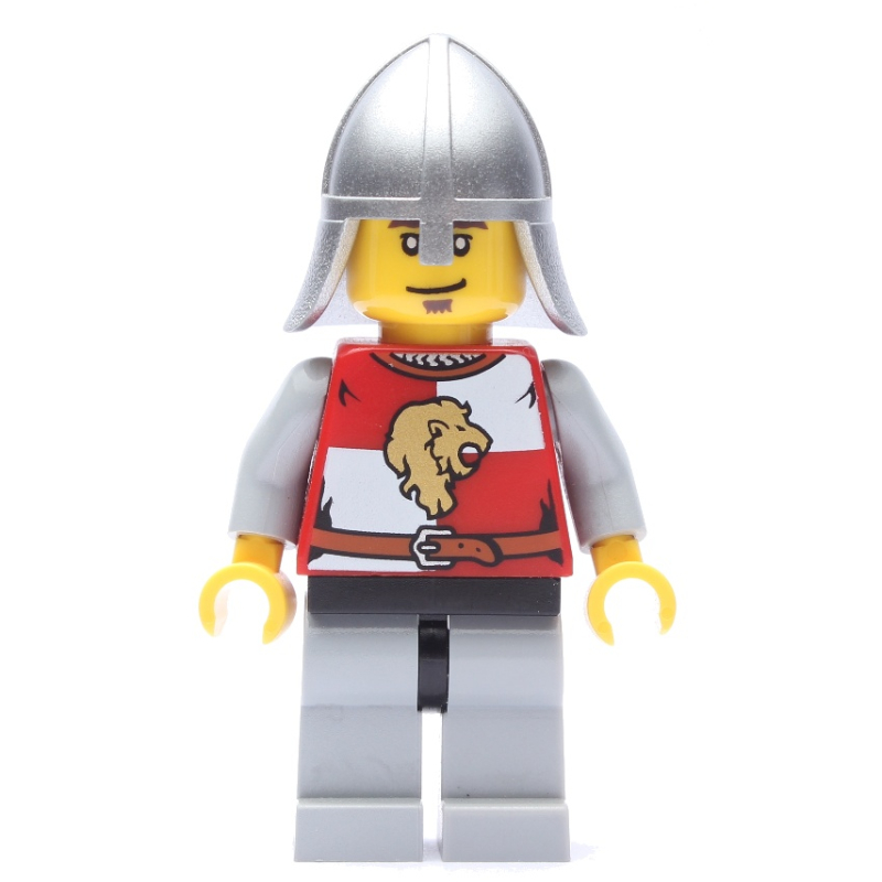 Chevalier lion, casque, soul-patch (Lion Knight, Helmet, Soul-patch)