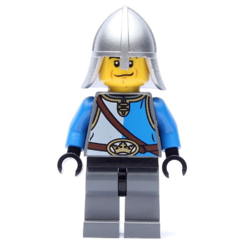 Chevalier, bleu, casque (Knight, Blue, Helmet)