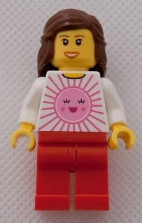 Torse blanc, jambes rouges, cheveux brun rougeâtre - indianapolis (White Torso, Red Legs, Reddish Brown Hair - Indianapolis)