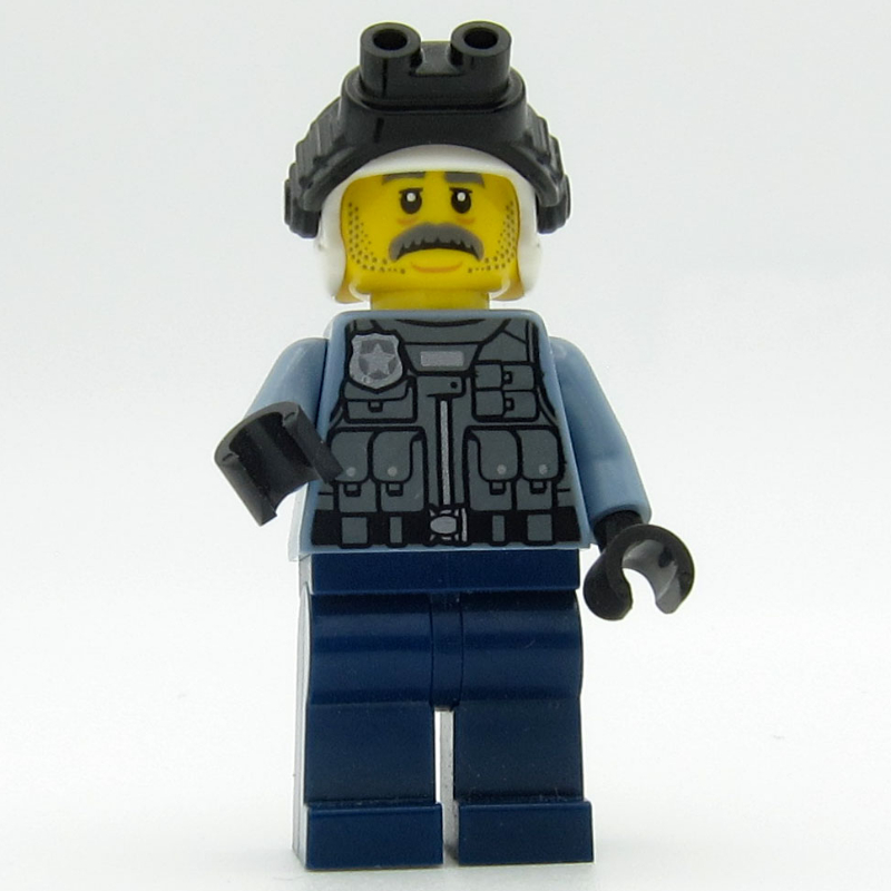 Sam grizzled, casque et lunettes (Sam Grizzled, Helmet and Goggles)