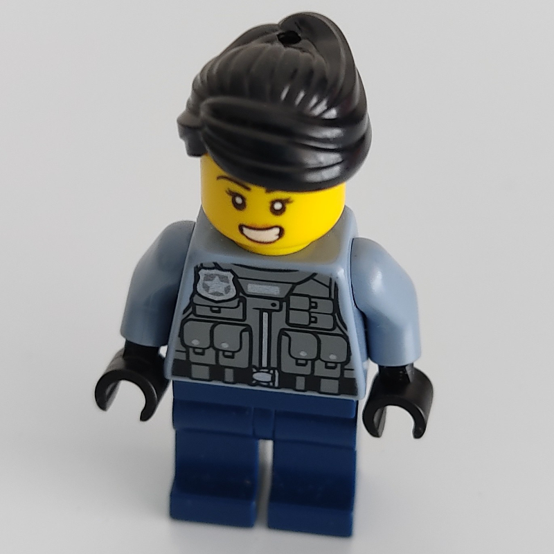 Rooky partnur, cheveux noirs (Rooky Partnur, Black Hair)