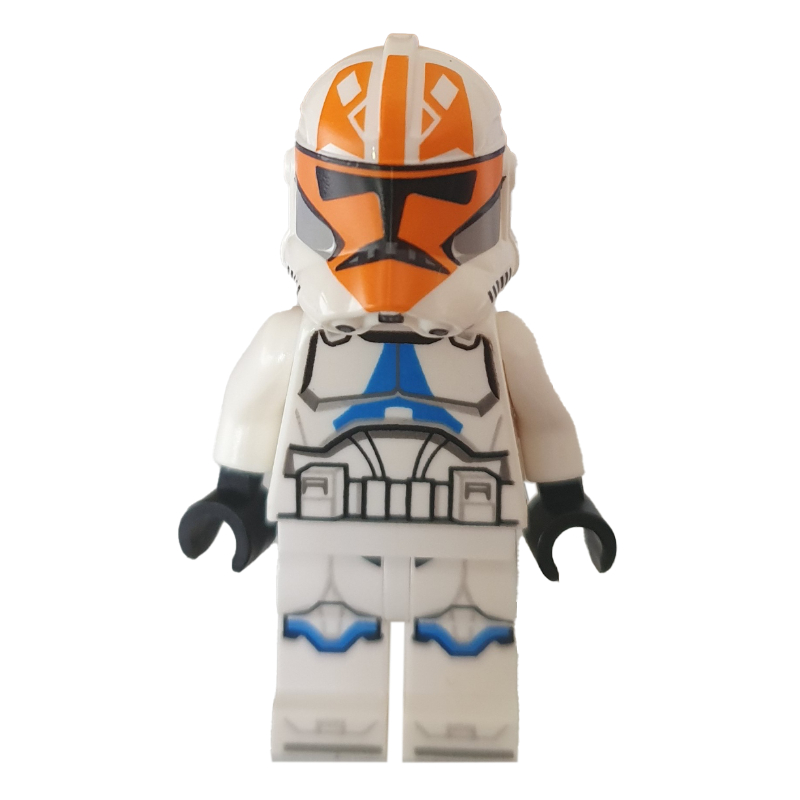 Soldat clone, 332e compagnie, marquages orange (Clone Trooper, 332nd Company, Orange Markings)