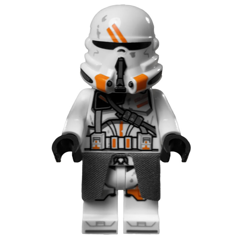 Soldat clone, aéroporté, marquages orange (Clone Trooper, Airborne, Orange Markings)