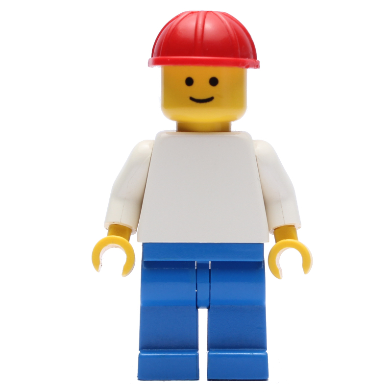 Torse blanc, jambes bleues, chapeau rouge (White Torso, Blue Legs, Red Hat)