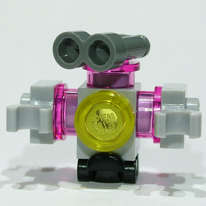 Zobo - patin à roulettes, tuile transparent-jaune (Zobo - Roller Skate, Trans-Yellow Tile)