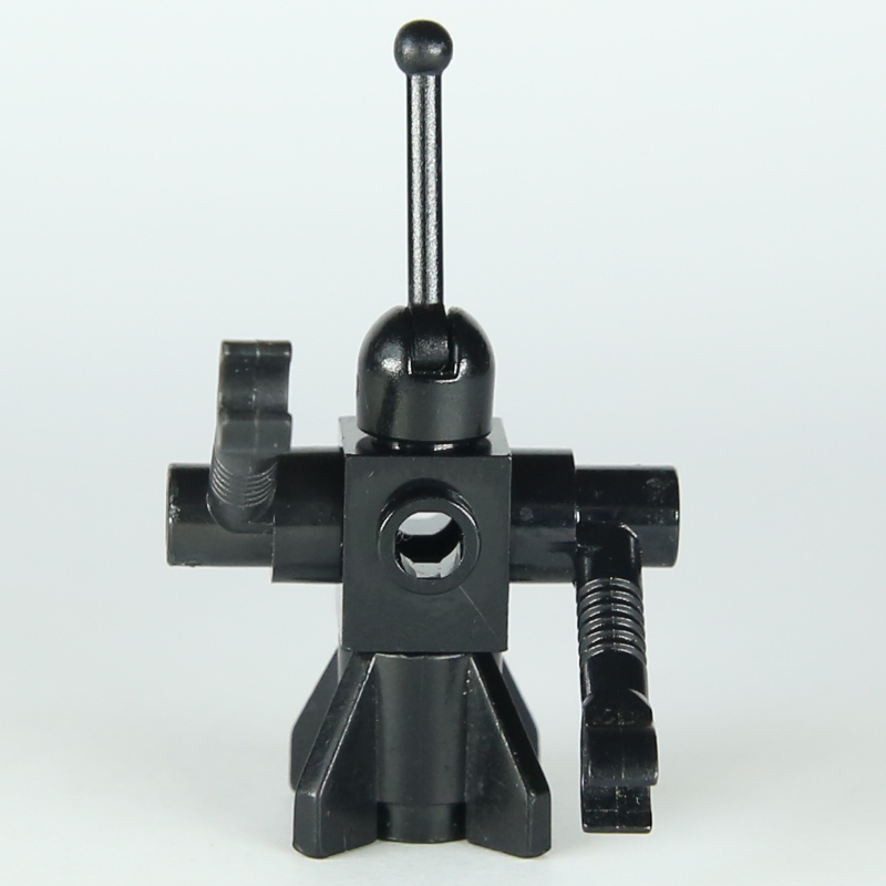 Droïde espace classique - noir, base de fusée (Classic Space Droid - Black, Rocket Base)