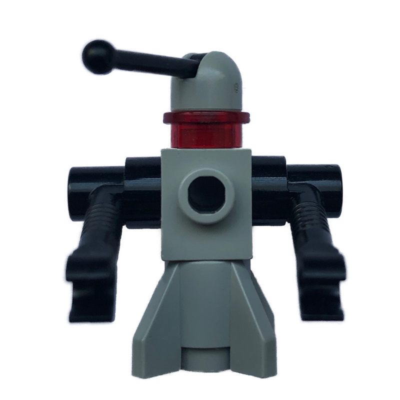 Droïde espace classique - gris, base fusée (Classic Space Droid - Grey, Rocket Base)
