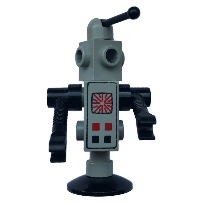 Droïde espace classique - gris, panneau de commande (Classic Space Droid - Grey, Control Panel)